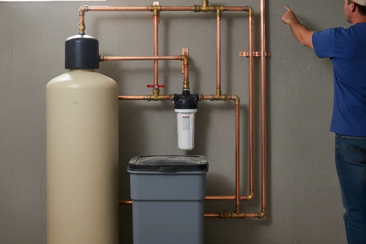 Whole-house water treatment system installed in Wheatfield